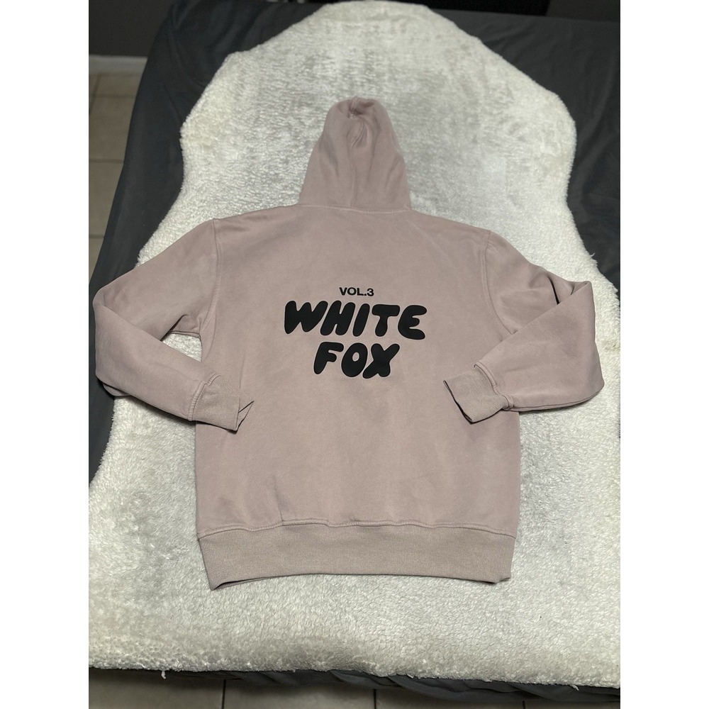 White Fox Volume 3 Hoodie Women's Oversized Size XS/S Pink Pullover
